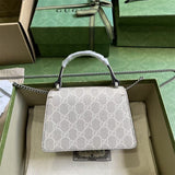 Styled lifestyle shot of chic modern women's handbag – women's statement bag