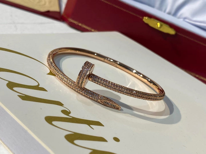 Front view of Cartier unisex jewelry piece