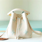  understated structured bag detail view showing craftsmanship