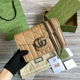 Front view of sleek structured women's handbag – women's premium purse