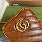 Back view of chic polished women's handbag – women's luxury handbag