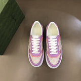 Gucci stone beige luxury sneakers view 10 chunky sole construction