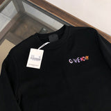 Close-up detail shot of Givenchy luxury clothing with relaxed-fit cut