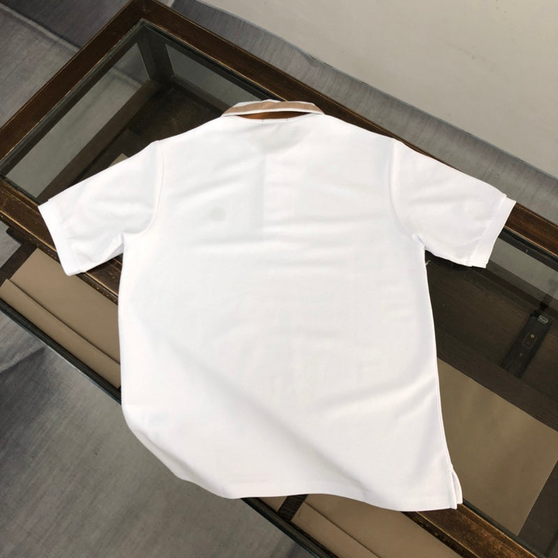 Close-up detail shot of Louis Vuitton cotton t-shirt with contemporary cut