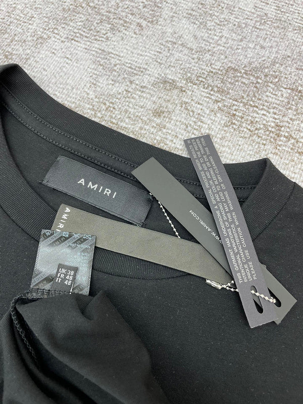 Amiri t-shirt front view designer style