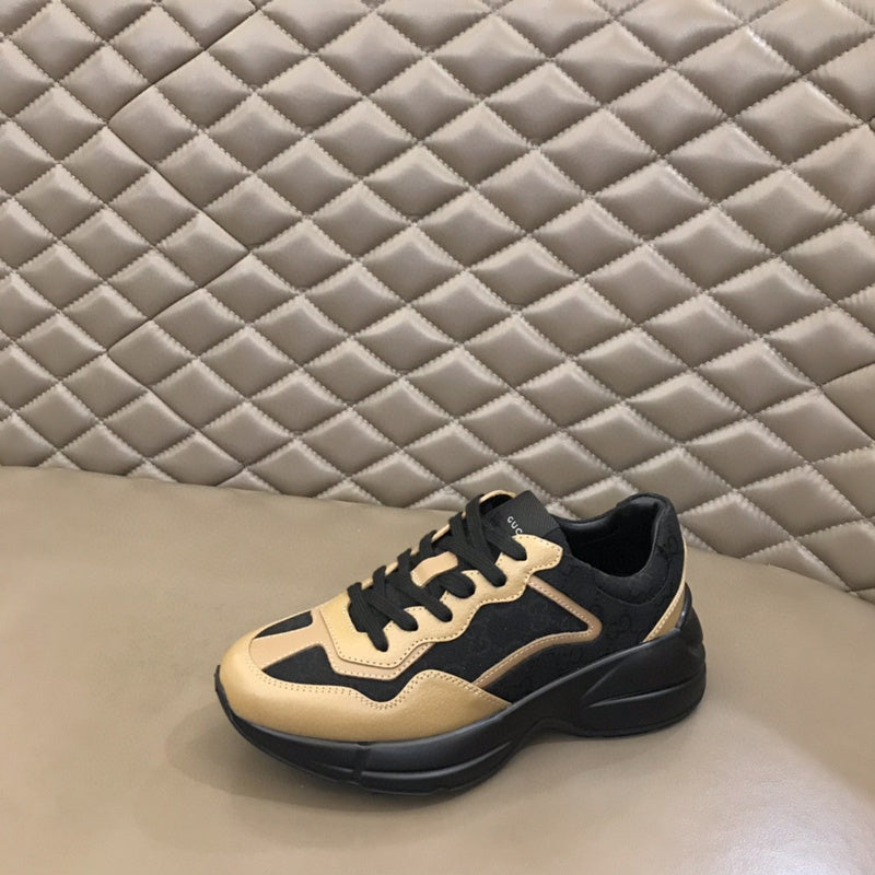 Gucci two-tone luxury sneakers view 6 streetwear statement look