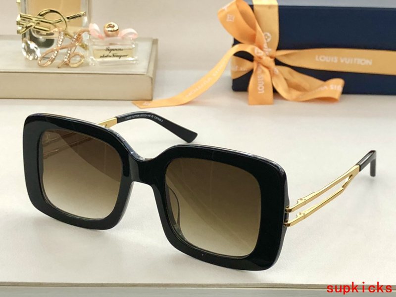 Lifestyle view of Louis Vuitton unisex sunglasses