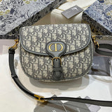 Side profile of classic sleek women's handbag – women's luxury handbag