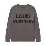 Front view of Louis Vuitton luxury clothing with tailored silhouette