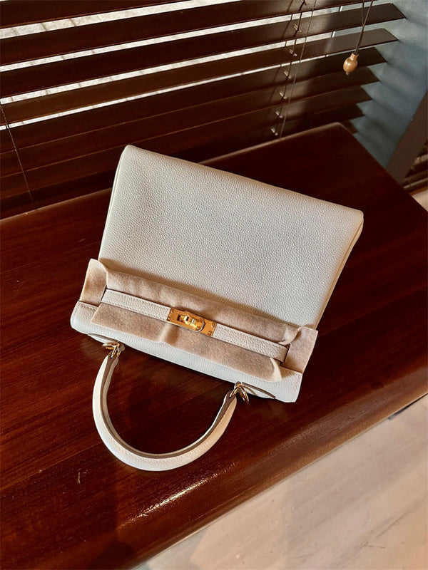 Close-up detail of classic bag design