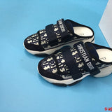 Dior Tan High-Top Sneakers - Back View