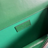 Back view of premium structured women's handbag – women's statement bag