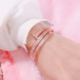 Close-up detail view of Cartier unisex jewelry piece
