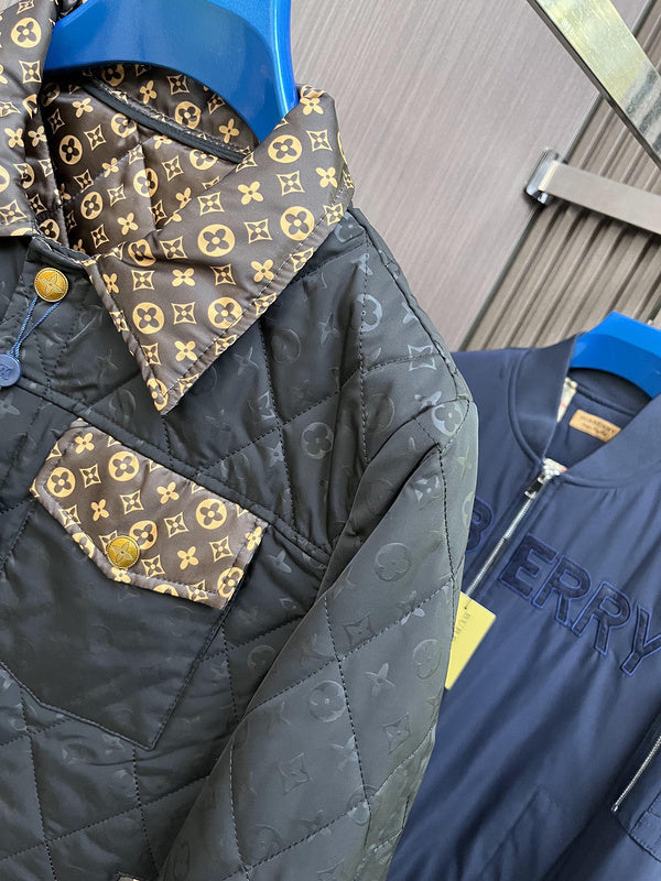 Full styled look of Louis Vuitton luxury clothing with streetwear-inspired cut