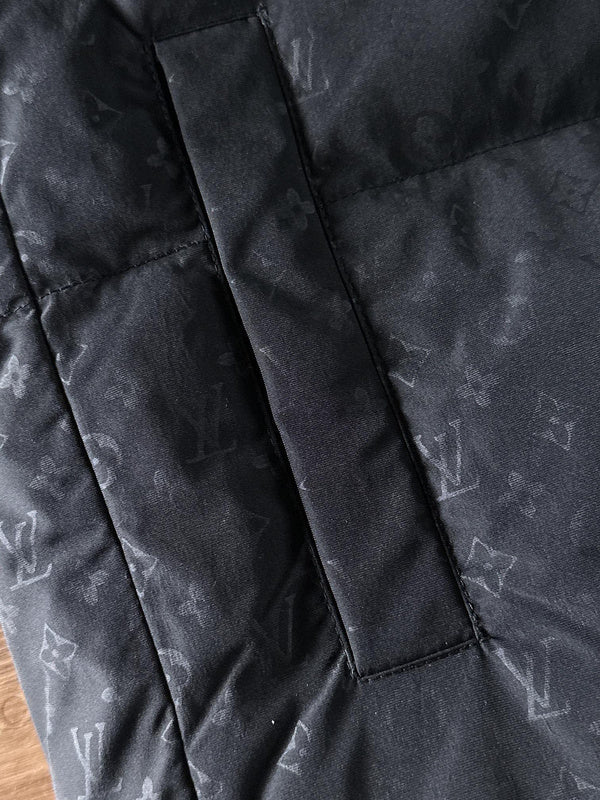 Full styled look of Louis Vuitton luxury clothing with everyday silhouette