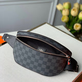 Side profile of refined polished women's handbag – women's statement bag