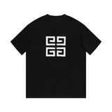 Side profile of Givenchy luxury clothing with signature branding