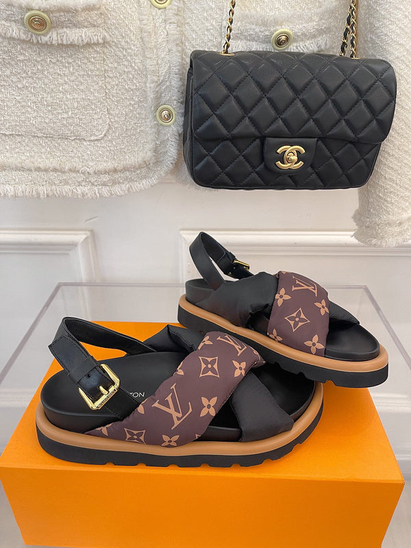 Louis Vuitton shoes Style 406 - logo and branding close-up