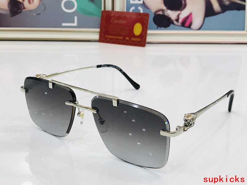Front view of Cartier unisex sunglasses