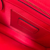 Statement Vegan Leather Handbag - Sleek Minimalist Lines | Women's Everyday Carry Handbag #1697 - back view (image 4) of designer-inspired handbag