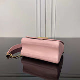 Top view of structured modern women's handbag – women's premium purse