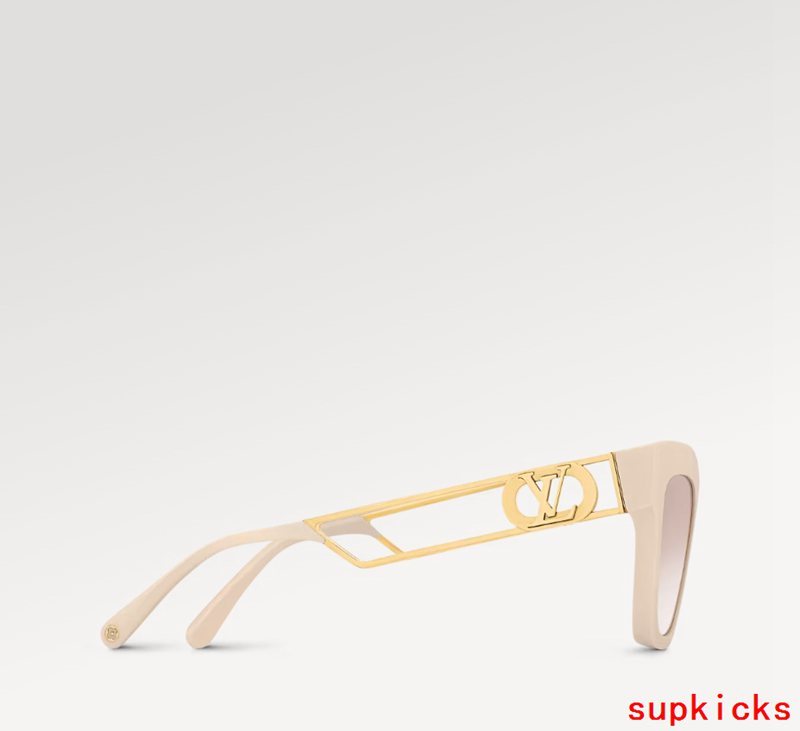 Angled view of Louis Vuitton unisex sunglasses