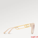 Angled view of Louis Vuitton unisex sunglasses