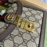 Styled lifestyle shot of refined modern women's handbag – women's premium purse