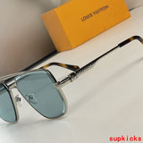 Side view of Louis Vuitton unisex sunglasses