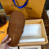 Louis Vuitton luxury shoes close-up — premium authentic designer style