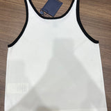 Close-up detail shot of Louis Vuitton cotton t-shirt with contemporary cut