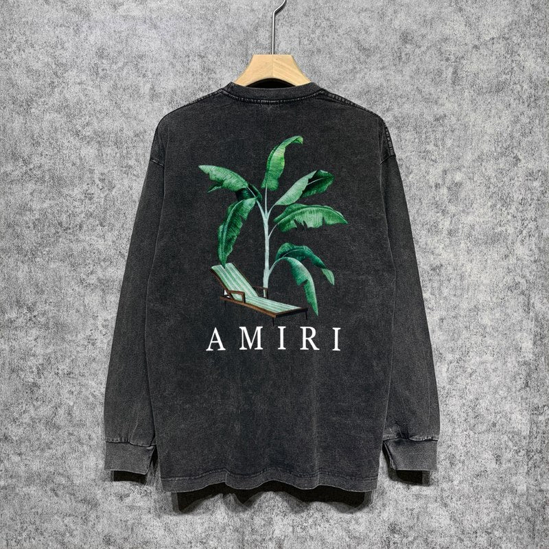 Amiri hoodie front view designer style