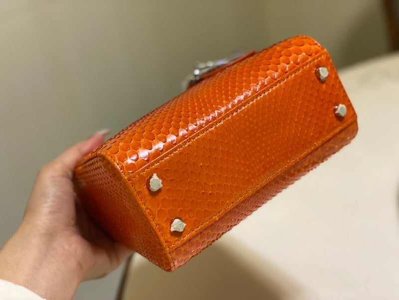 Interior view of polished sleek women's handbag – women's premium purse