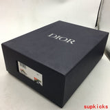 Dior Burgundy Slingback Heels - Angled View
