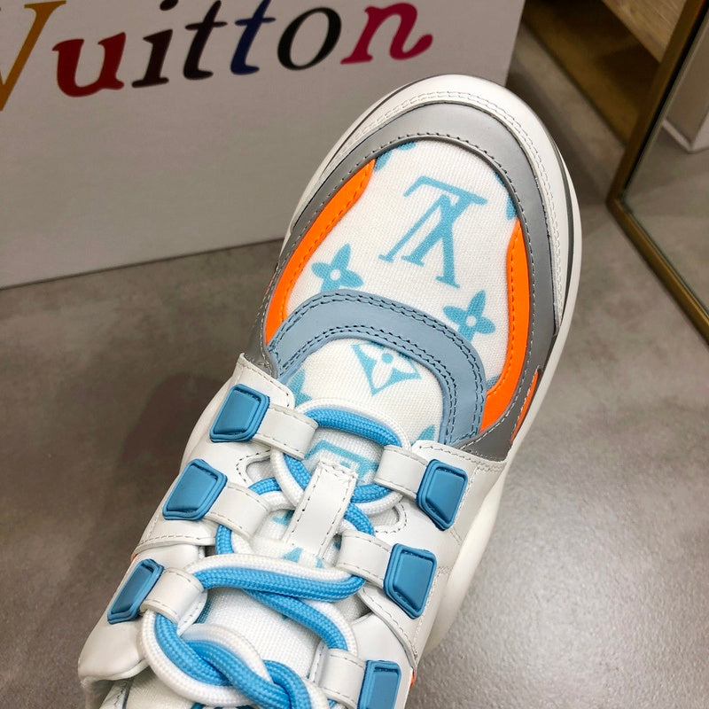 Louis Vuitton shoes Style 292 - back heel detail