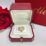 Front view of Cartier unisex jewelry piece
