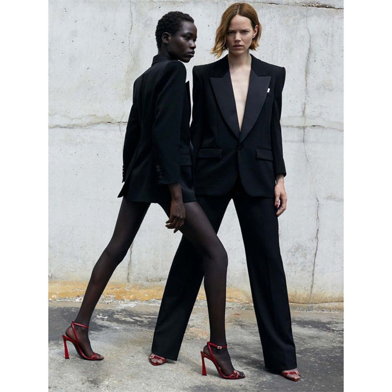 Saint Laurent shoes styled look premium fashion