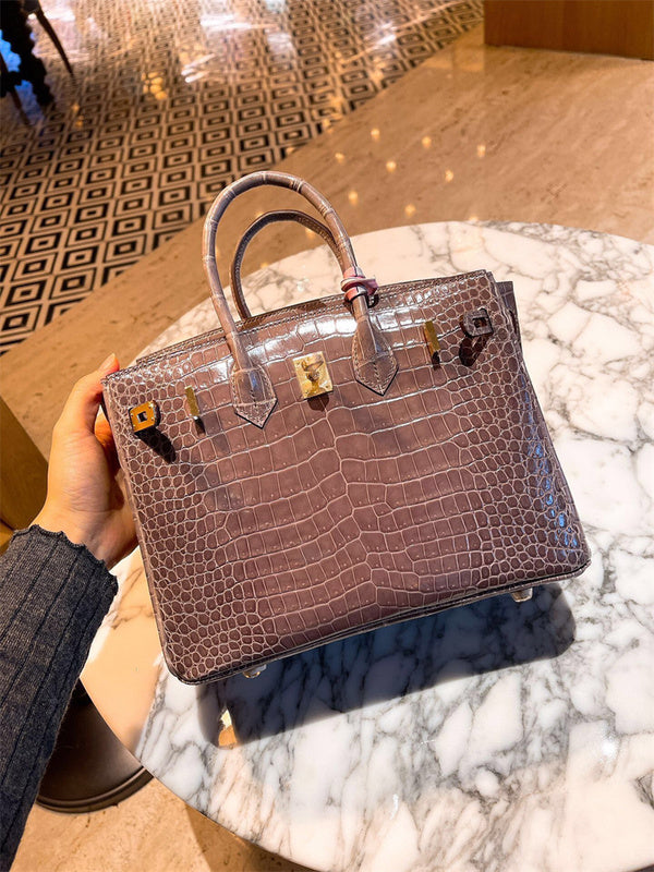 Tailored handbag styled for everyday wear
