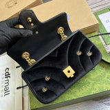 Back view of sleek statement women's handbag – women's premium purse