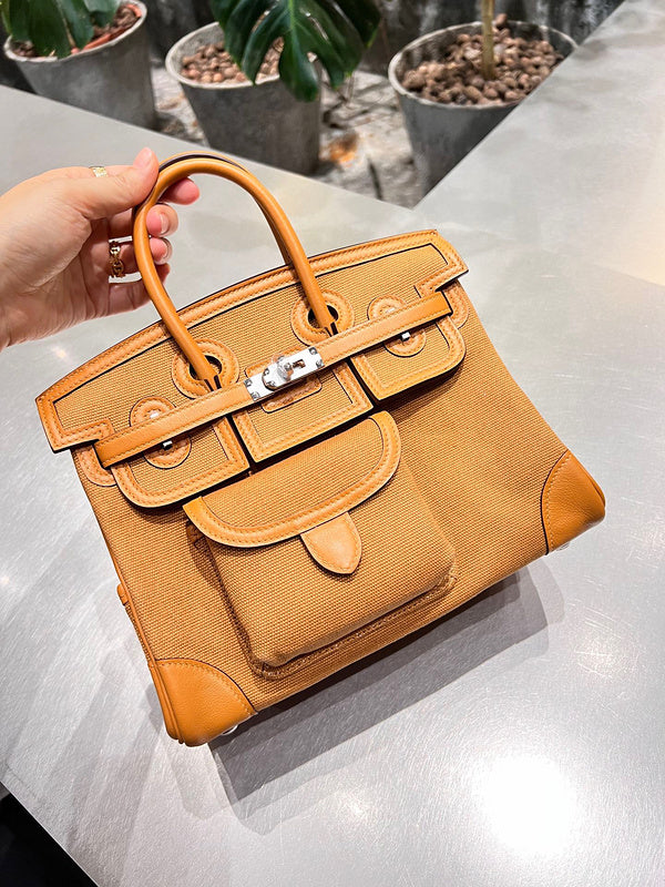 Interior view of chic premium bag