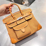 Interior view of chic premium bag