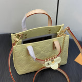  understated carryall bag detail view showing craftsmanship 44