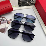 Angled view of Cartier unisex sunglasses