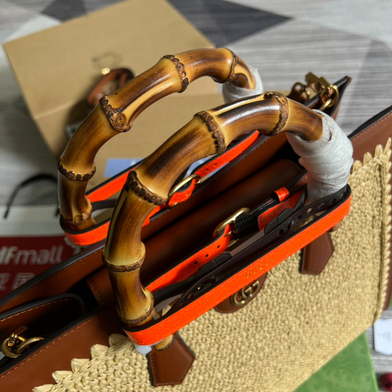 Interior view of statement premium bag