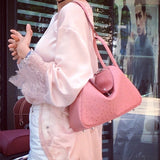  clean-lined shopper bag styled with outfit 12