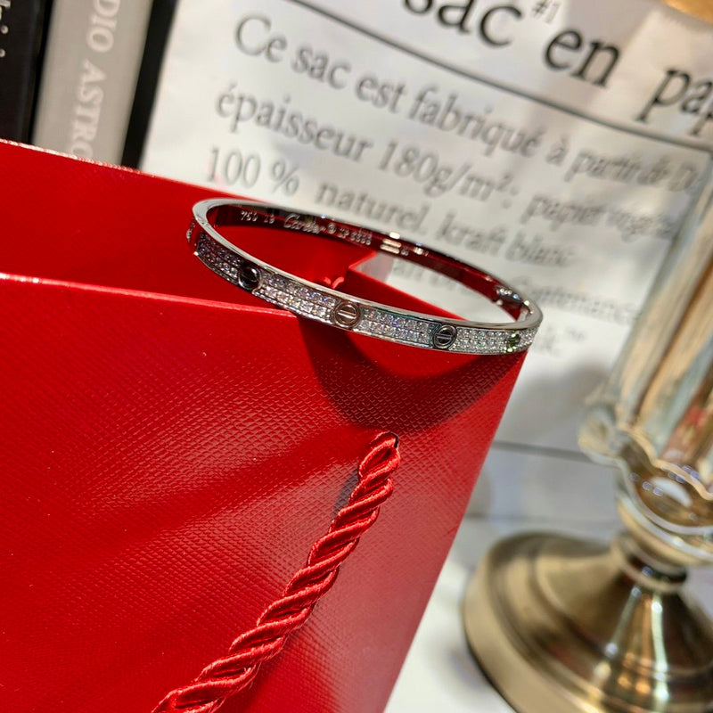 Angled view of Cartier unisex jewelry piece