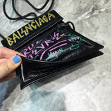 Elegant Premium PU Leather Handbag - Statement Silhouette | Women's Premium Handbag #175 - hardware and detail close-up (image 5) of designer-inspired handbag