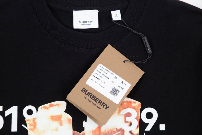 Burberry t-shirt detail view — premium authentic designer style