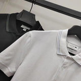 Full styled look of Lacoste luxury clothing with signature branding