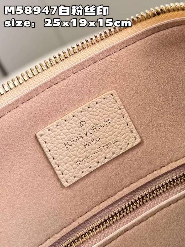 Side profile of premium statement women's handbag – women's premium purse